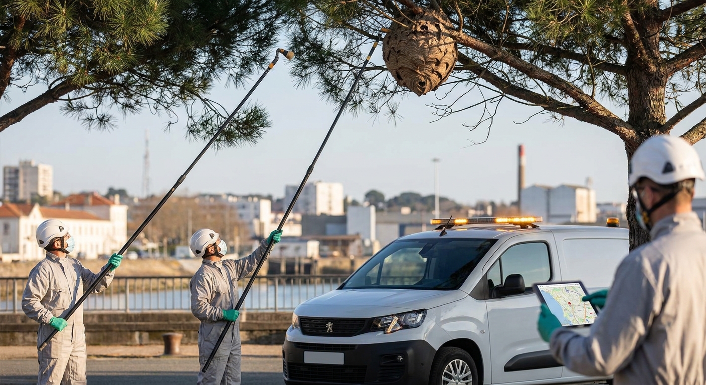 Alerte Frelons Asiatiques : Interventions Urgentes à St Nazaire
